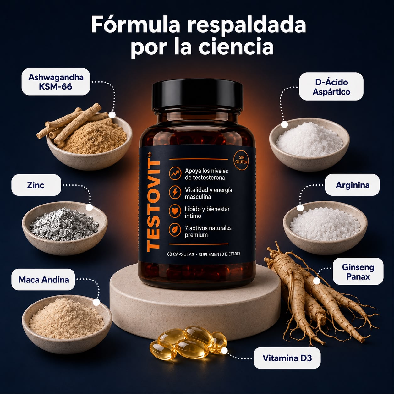 TESTOVIT® - Vitalidad, energía y bienestar masculino