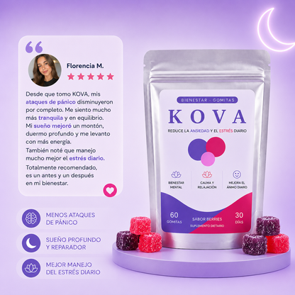 KOVA® | Gomitas para el Estrés y la Ansiedad