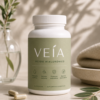 VEIA — Ayudamos a tu piel a recuperar su hidratación y luminosidad desde adentro.