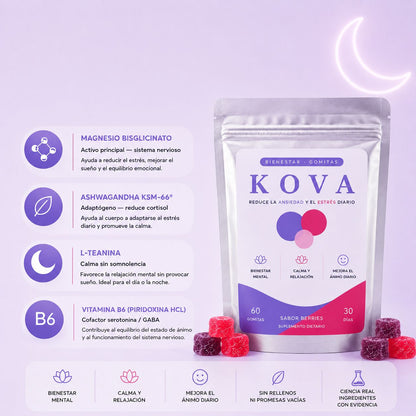 KOVA® | Gomitas para el Estrés y la Ansiedad