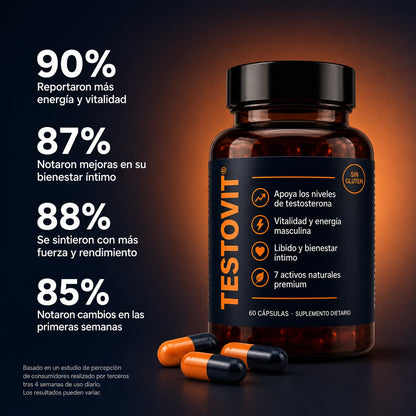TESTOVIT® - Vitalidad, energía y bienestar masculino