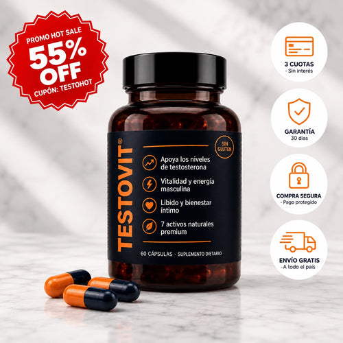 TESTOVIT® - Vitalidad, energía y bienestar masculino
