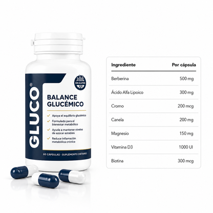 GLUCO® — Cápsulas para el equilibrio glucémico